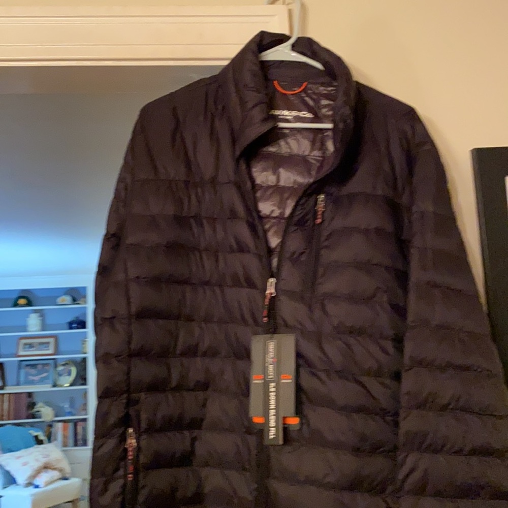 Hawke and Co down blend fill jacket, MENS SIZE L